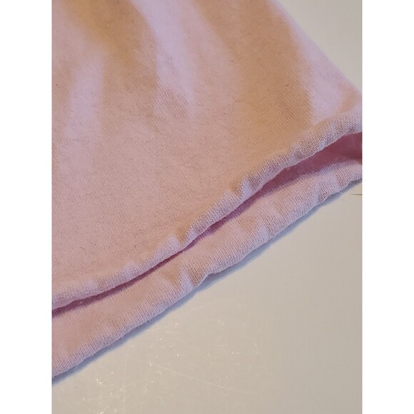 Disney Cropped T-Shirt Medium Short Sleeve Mickey Mouse Disney Castle Pink - Picture 9 of 9